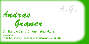 andras graner business card